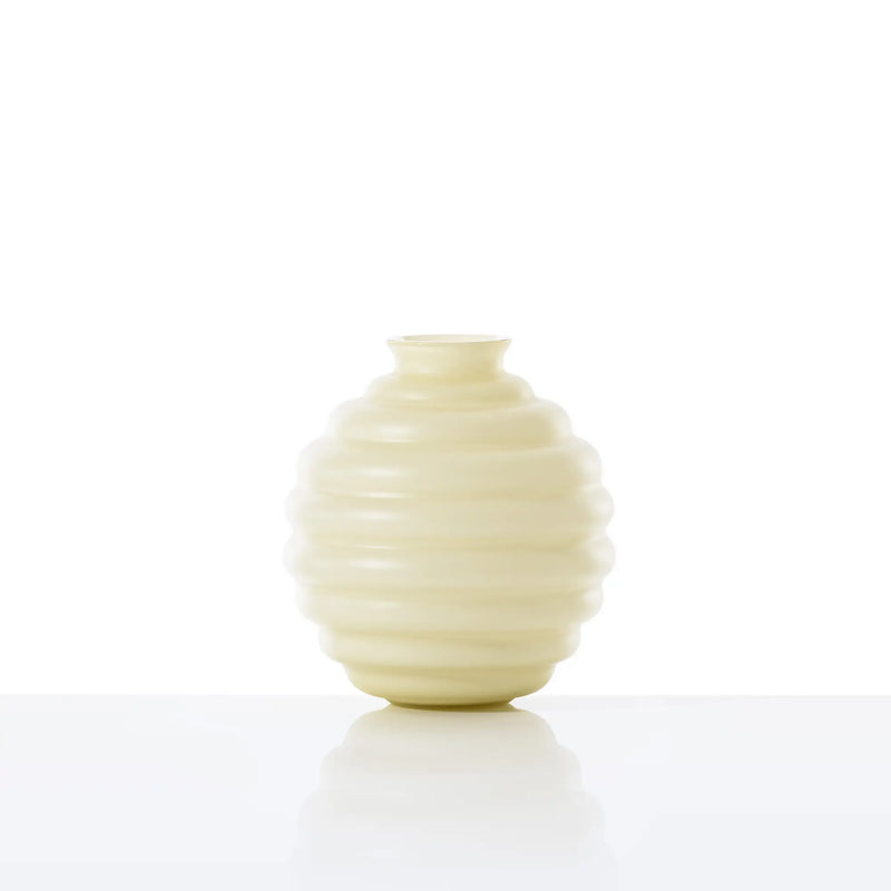 DECO VASE - STRAW-YELLOW