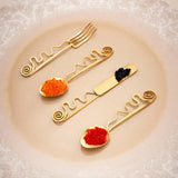Spirale Serving Fork & Spoon