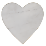Gold Rimmed Heart Tray