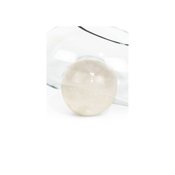 Gravity 1 Ball Dish Alabaster