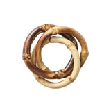 Bamboo Trinity Napkin Ring