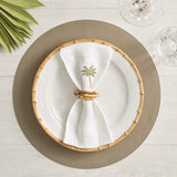 Bamboo Trinity Napkin Ring