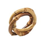 Bamboo Trinity Napkin Ring