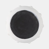 Clay Beaded Bowl, White