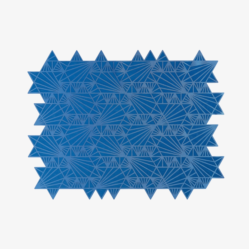 Challah Cover Magen David Blue