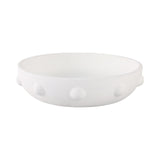 Clay Beaded Bowl, White