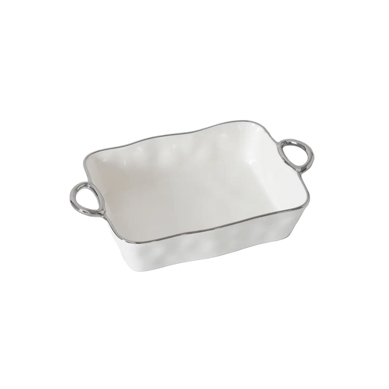 11" X 9" Rectangular Baking Dish - SILVER