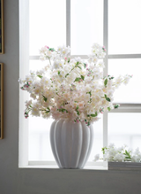 Almost Real Faux Cherry Blossom Stem - Cream