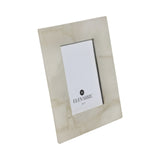 5X7 EDINA WHITE QUARTZ PHOTO FRAME