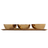 Auburn Serving Tray & Appetizer Bowls