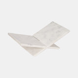 Marble Bookstand, White