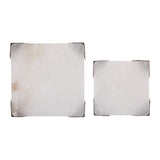 ASCEND ALABASTER AND METAL TRAY