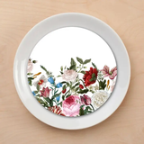 Rose Enchantment Plate Accent