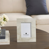 5X7 EDINA WHITE QUARTZ PHOTO FRAME