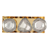 Auburn Serving Tray & Appetizer Bowls