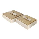 ASCEND ALABASTER AND METAL BOXES