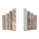 Onyx Marble Block Bookends