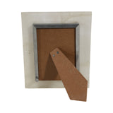 5X7 EDINA WHITE QUARTZ PHOTO FRAME