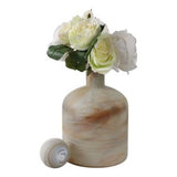 GRAY GLASS VASE