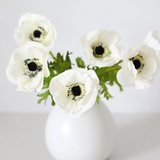 Real Touch White Anemone