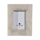 WHITE QUARTZ PHOTO FRAME