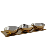 Auburn Serving Tray & Appetizer Bowls