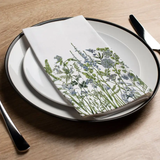 Blue Fields - Printed Guest Towel