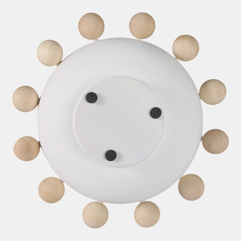 Bowl With Large Wooden Knobs