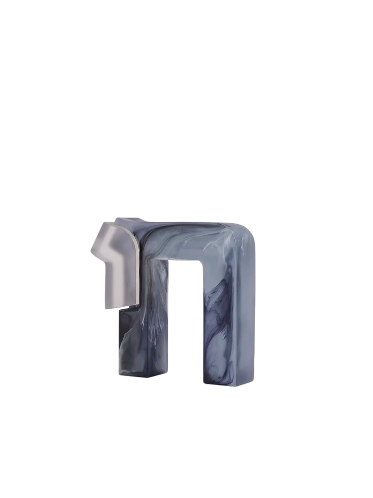 CHAI SCULPTURE - BLUE MARBLE