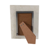 WHITE QUARTZ PHOTO FRAME
