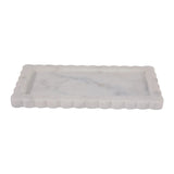 Scallop Edge Marble Tray