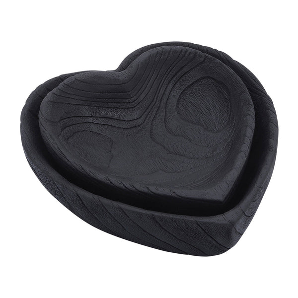 Heart Black Bowls