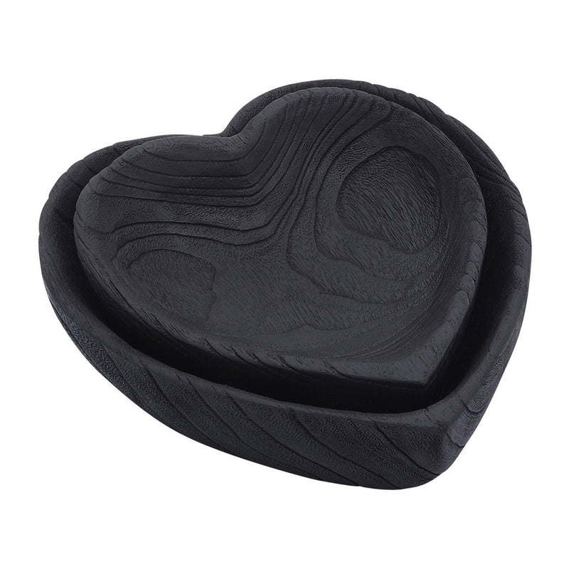 Heart Black Bowls