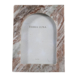 5x7" Arch Opening Marble Photo Frame