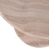 DUMAH BEIGE MARBLE ACCENT TABLE