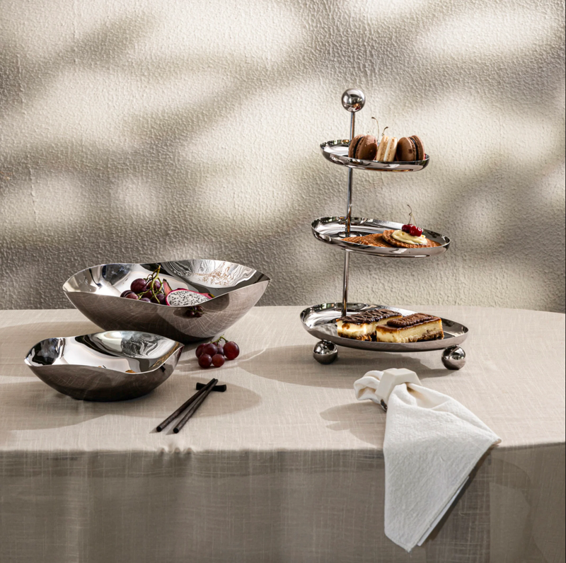 Auburn Square Organic Nut Bowl