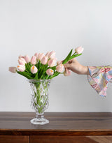 Faux Tulip 9-Stem Bundle - Pink