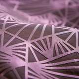 Challah Cover Magen David Eggplant