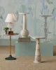 Roselle Stone Inlay Accent Table