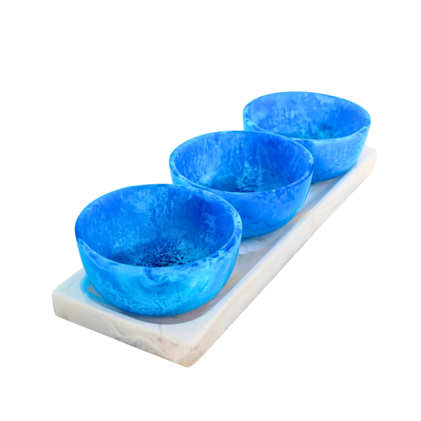Lucente Serving Tray & Appetizer Bowls