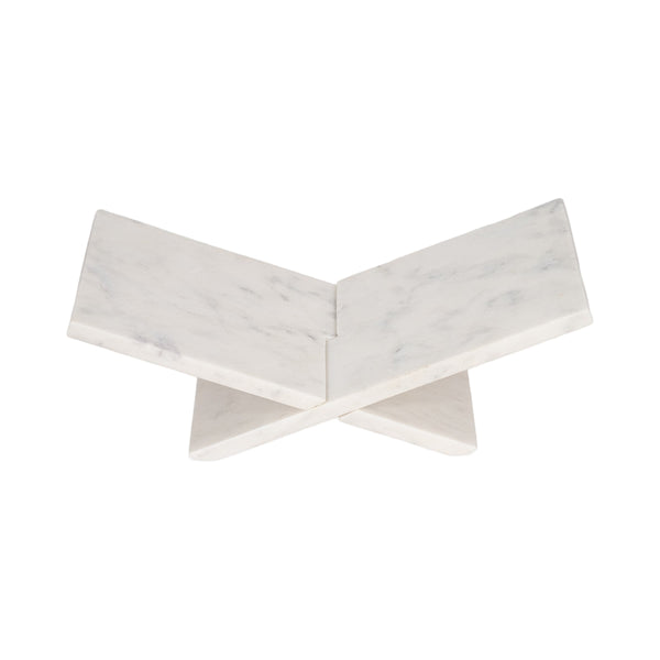 Marble Bookstand, White