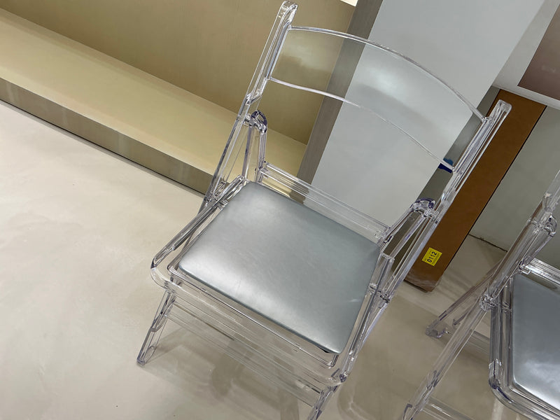 Lucite Chairs chivari