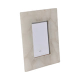 WHITE QUARTZ PHOTO FRAME