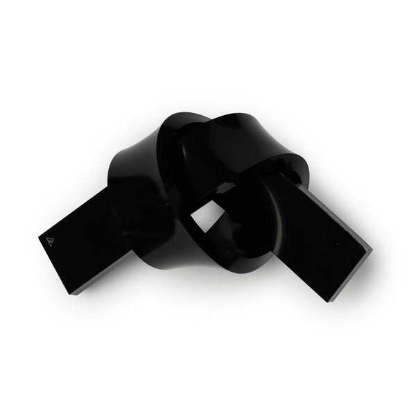 Black Acrylic Knot