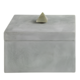 Light Green Suede Box