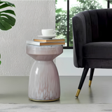 Art Glass Lilac Table