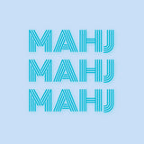 Mahj Blue ACRYLIC TRAY