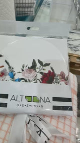 Rose Enchantment Plate Accent