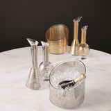 Platinum Stripe Ice Bucket