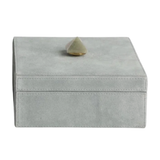 Light Green Suede Box